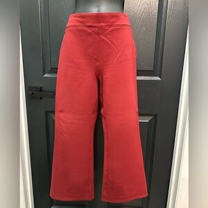 SPANX Red Boot Cut Pants